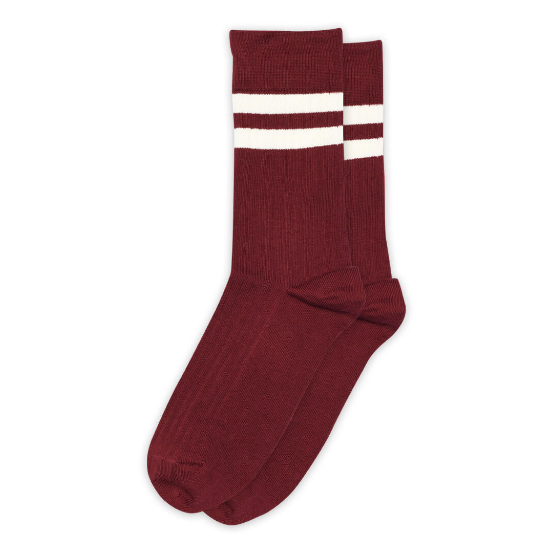 Tina strømper - Wine Red